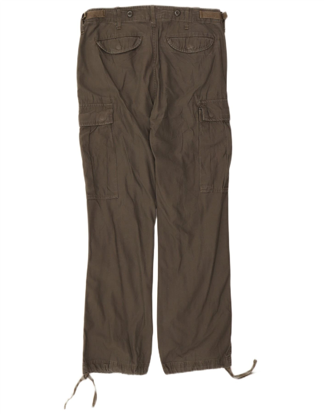 Calça cargo feminina Brandit W29 L29 algodão cáqui