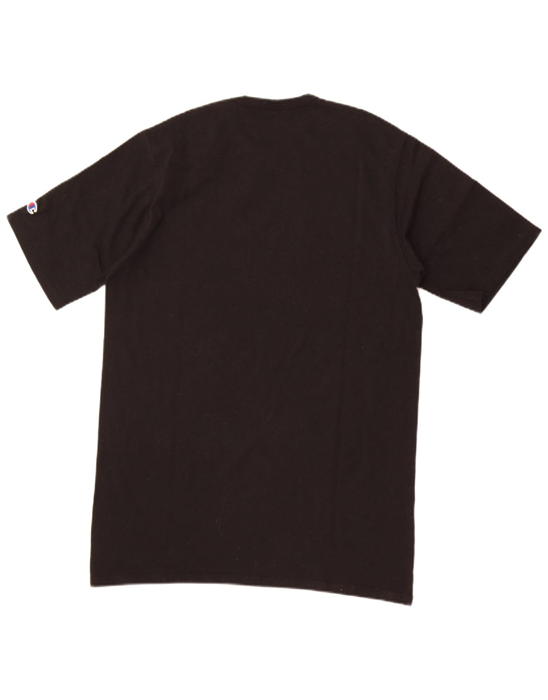 Camiseta masculina estampada Champion grande algodão preto