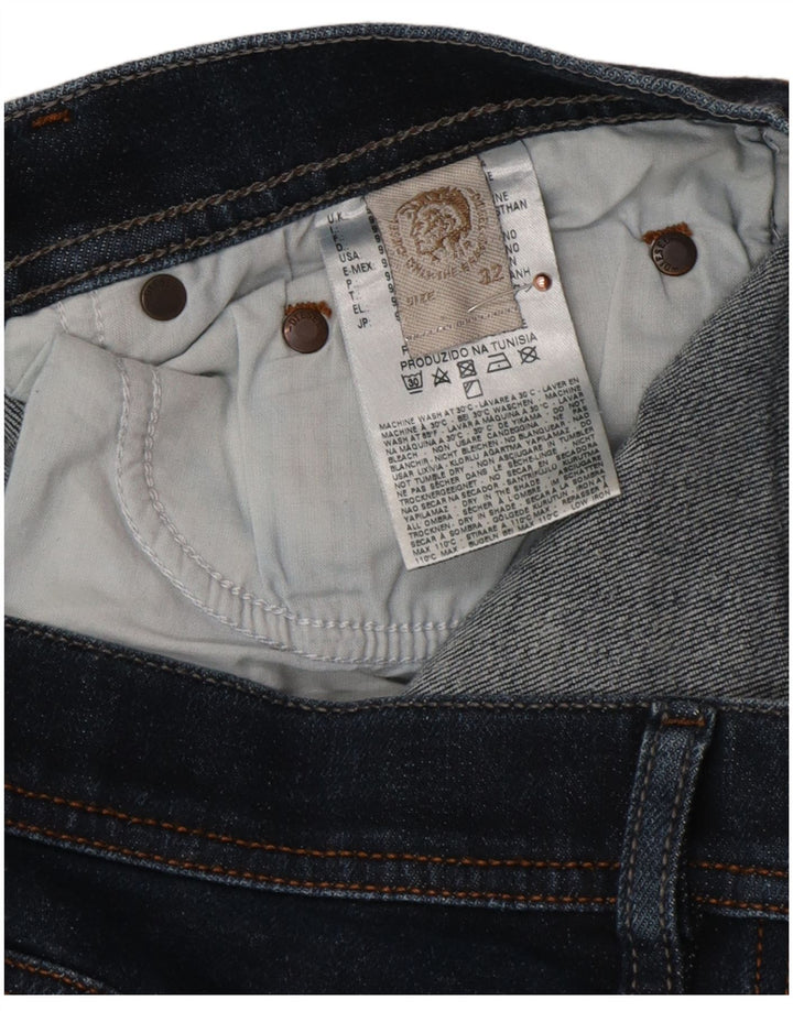 Jeans skinny masculino DIESEL W32 L32 algodão azul marinho
