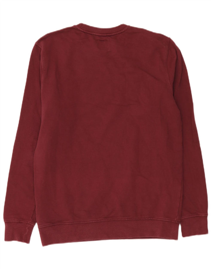 Vans Mens Graphic Moletom Jumper Médio Borgonha
