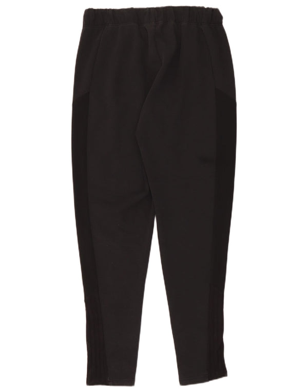 Calças de treino femininas Adidas UK 12/14 médio preto
