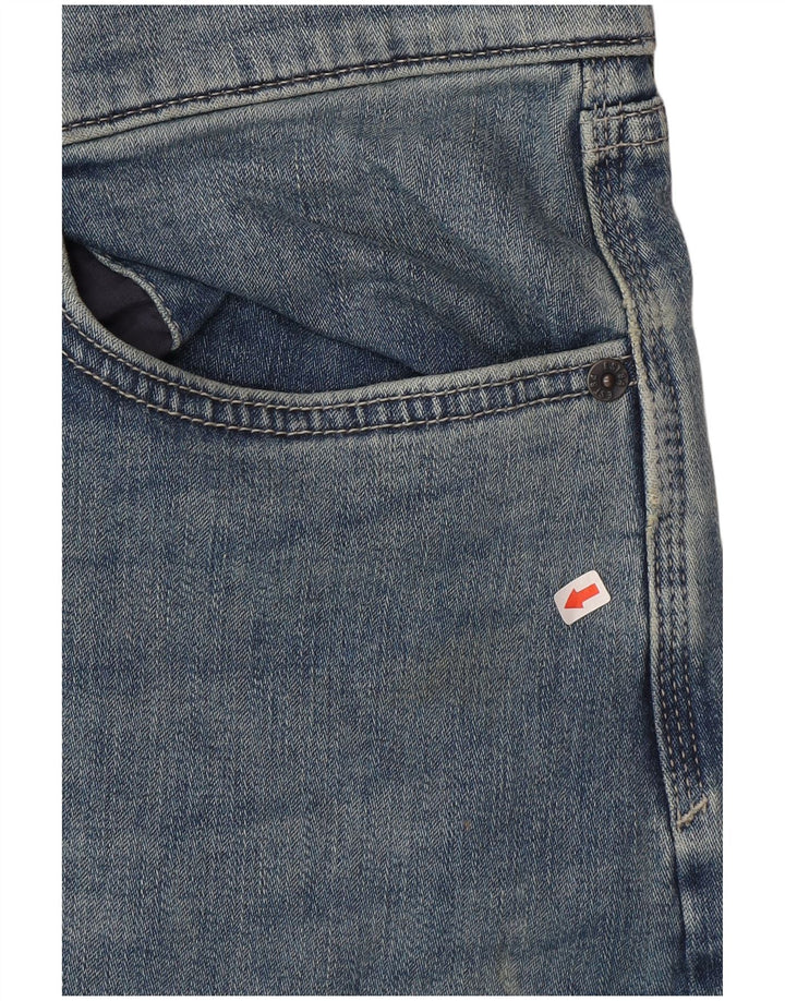 Marks & Spencer Mens Slim Jeans W40 L29 Azul Algodão