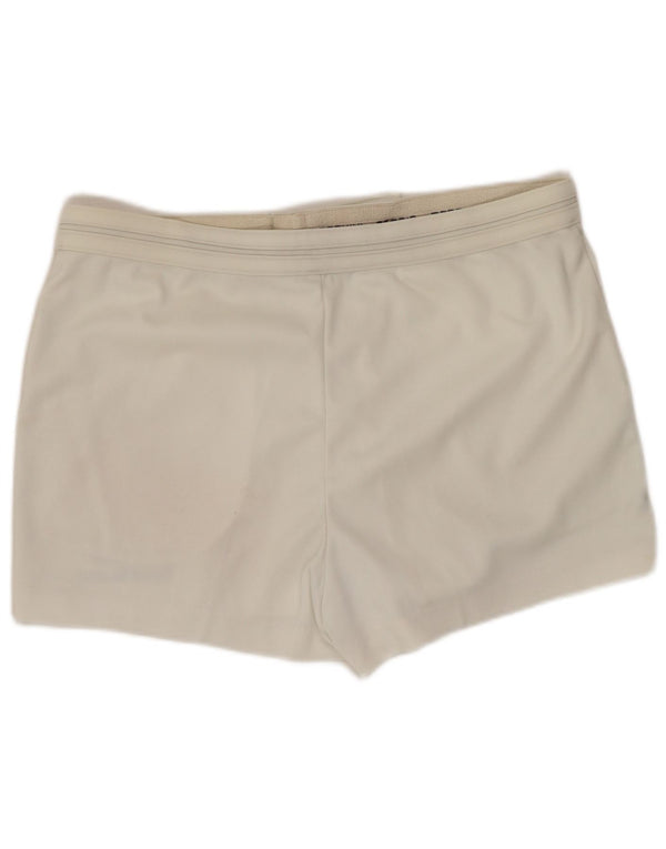 Sergio Tacchini Mens Chino Shorts IT 48 Médio W32 Branco Colourblock