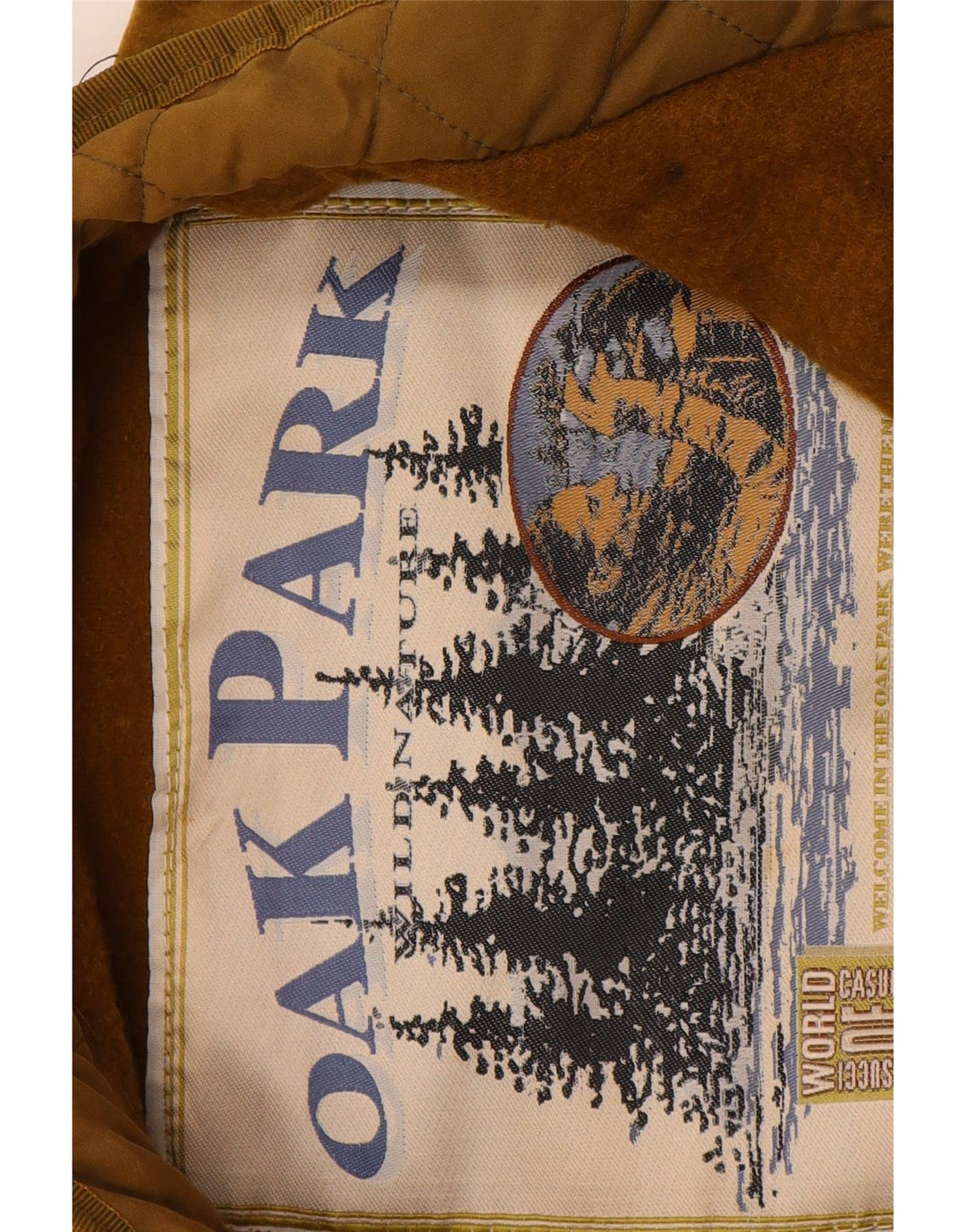 Colete acolchoado masculino CASUCCI UK 40 grande bege