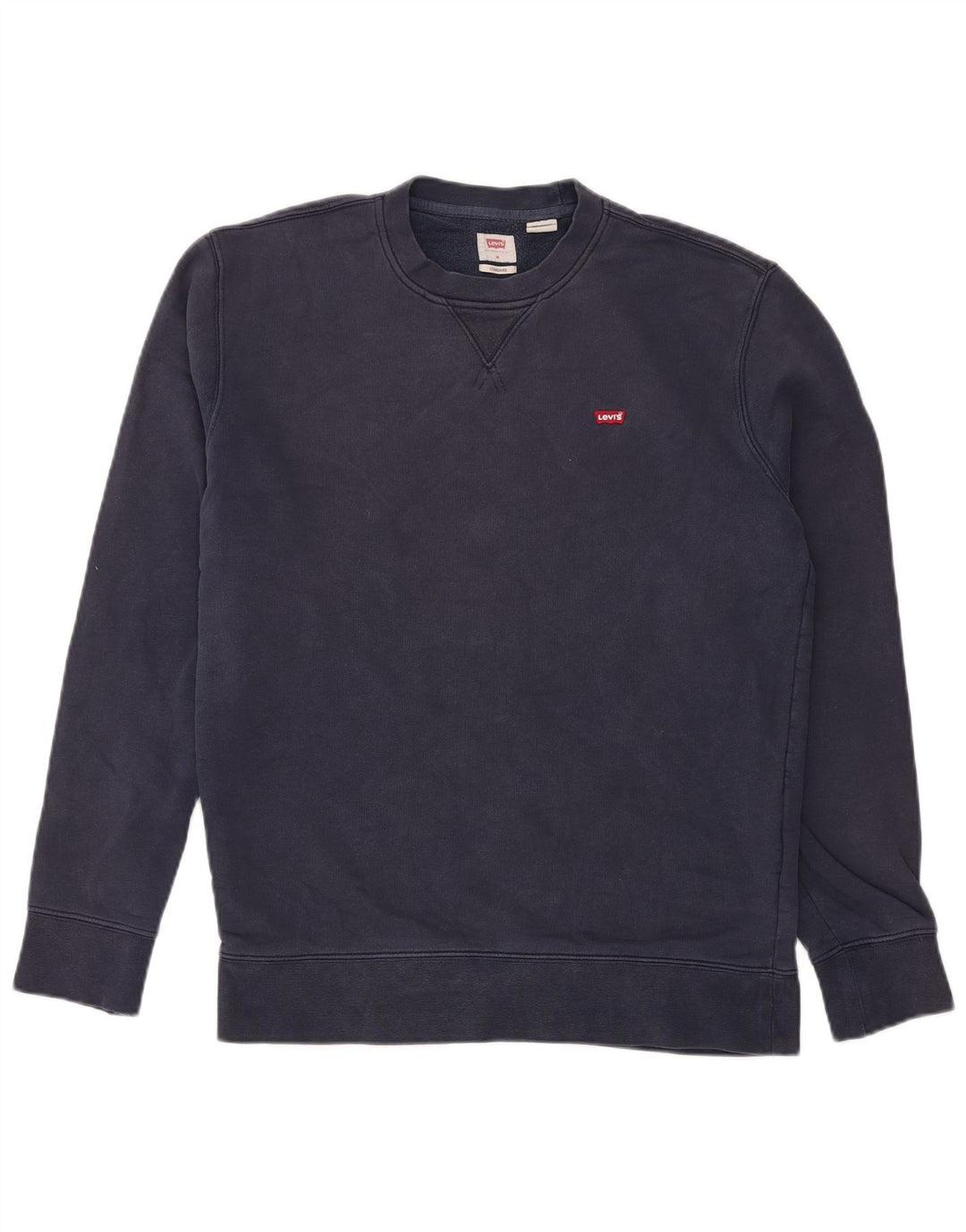 Moletom masculino Levi's Standard Fit moletom médio azul marinho algodão