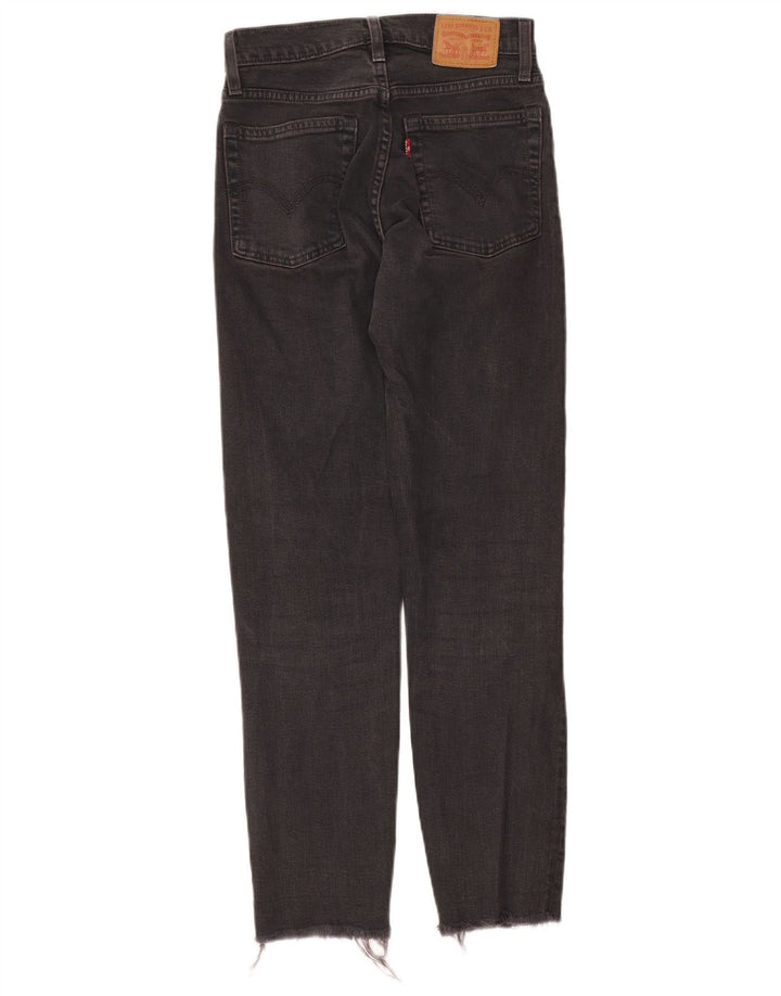 LEVI'S Jeans Slim Feminino W25 L27 Algodão Cinza
