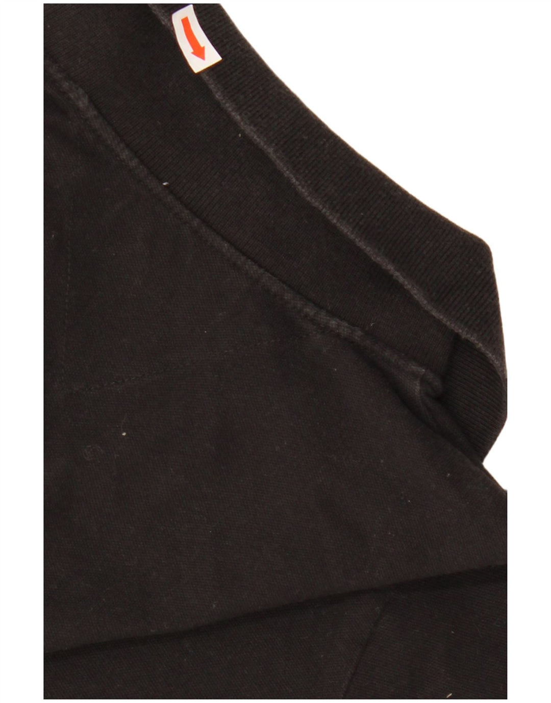 Camisa polo feminina TOMMY HILFIGER UK 8 pequena algodão preto