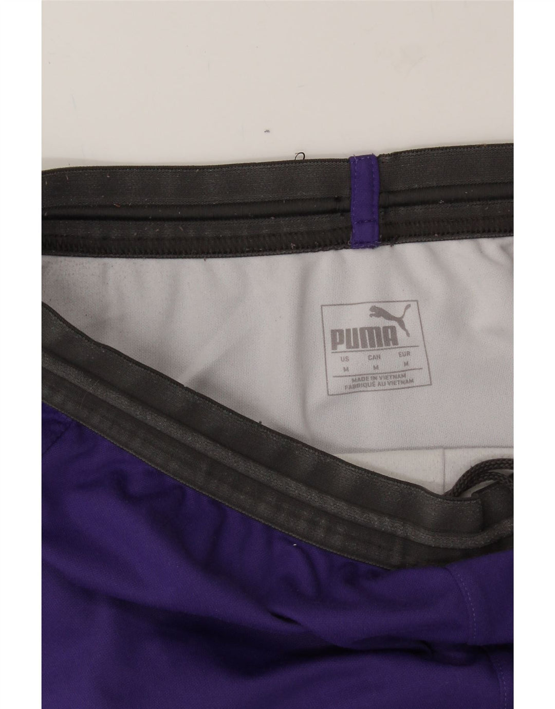 PUMA Mens BVB Dortmund Sport Shorts Medium Purple Vintage Puma and Second-Hand Puma from Messina Hembry 
