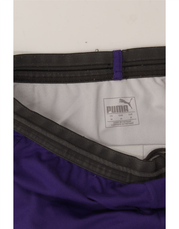PUMA Mens BVB Dortmund Sport Shorts Medium Purple Vintage Puma and Second-Hand Puma from Messina Hembry 