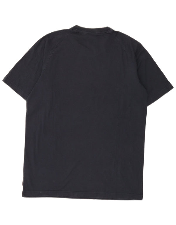 Adidas Camiseta Masculina Graphic Top Médio Algodão Azul Marinho