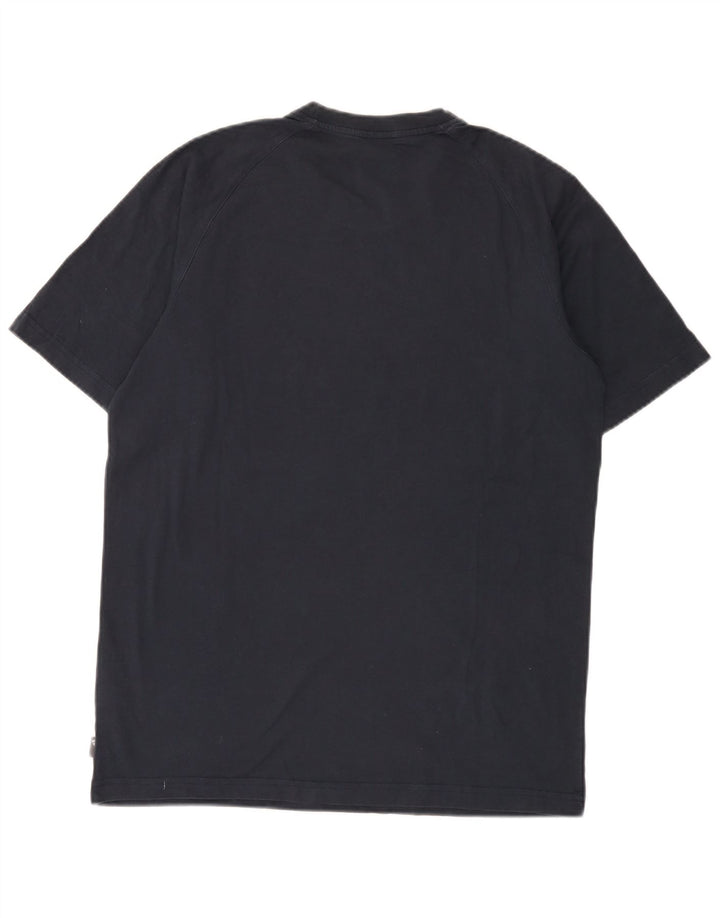 Adidas Camiseta Masculina Graphic Top Médio Algodão Azul Marinho