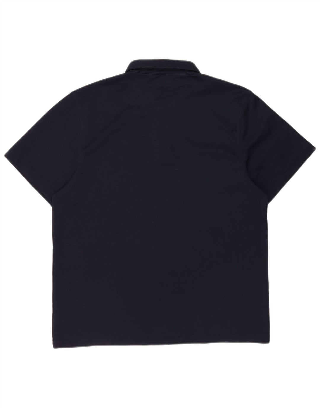 Camisa polo masculina Reebok grande poliéster azul marinho