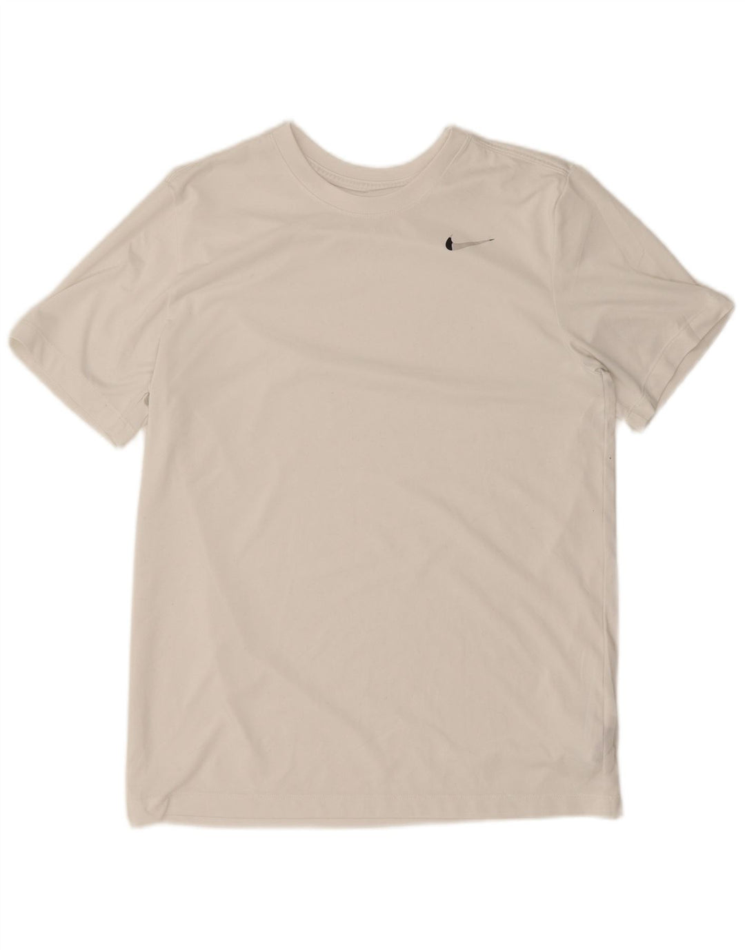 Camiseta Nike Masculina Dri Fit Top Médio Poliéster Branco