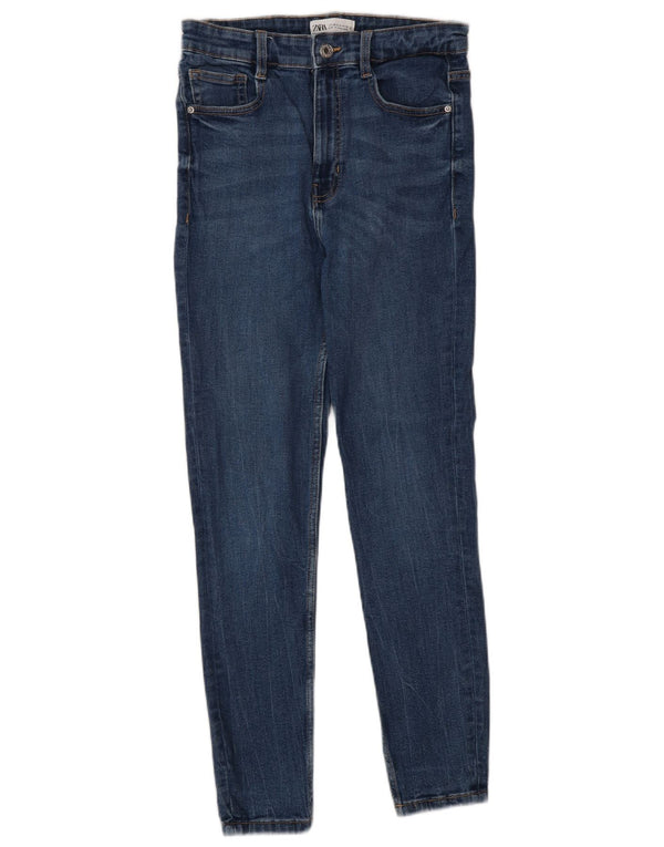 Zara Jeans Skinny Feminino EU 40 Médio W30 L27 Azul