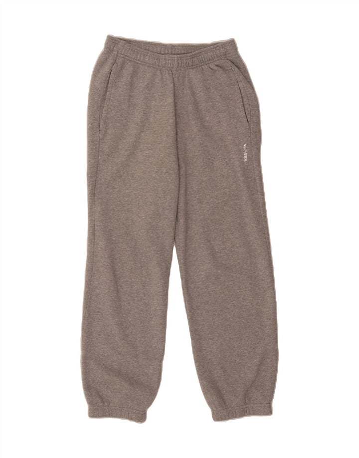 REEBOK Mens Tracksuit Trousers Joggers Small  Grey Cotton Vintage Reebok and Second-Hand Reebok from Messina Hembry 