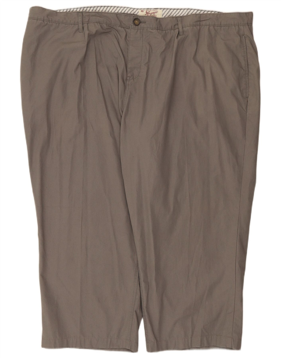 Calça cortada masculina Penguin W54 L25 algodão cinza