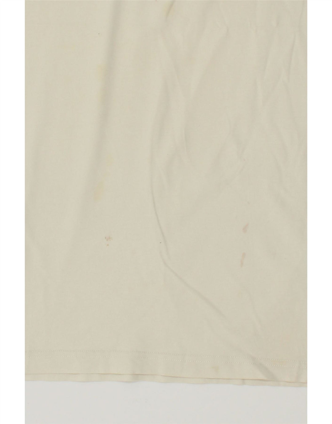 DIADORA Womens T-Shirt Top UK 14 Large Off White Cotton Vintage Diadora and Second-Hand Diadora from Messina Hembry 