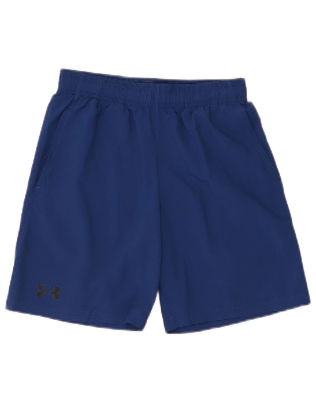 Shorts esportivos masculinos Under Armour 9-10 anos poliéster azul médio