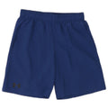 Shorts esportivos masculinos Under Armour 9-10 anos poliéster azul médio