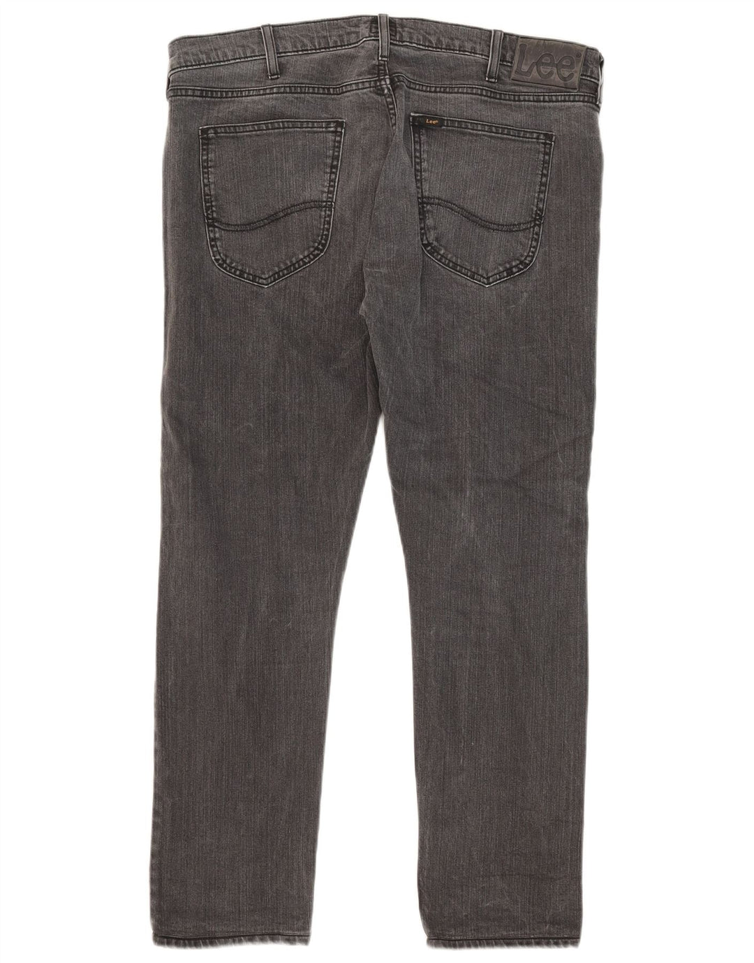 Lee Mens Luke Slim Jeans W36 L28 Algodão Cinza