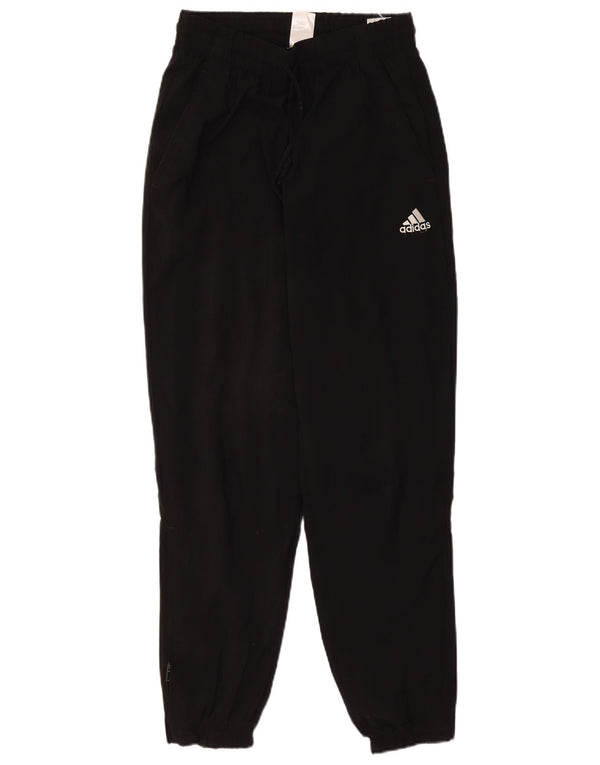 Adidas Mens Treino Calças Joggers Pequeno Poliéster Preto