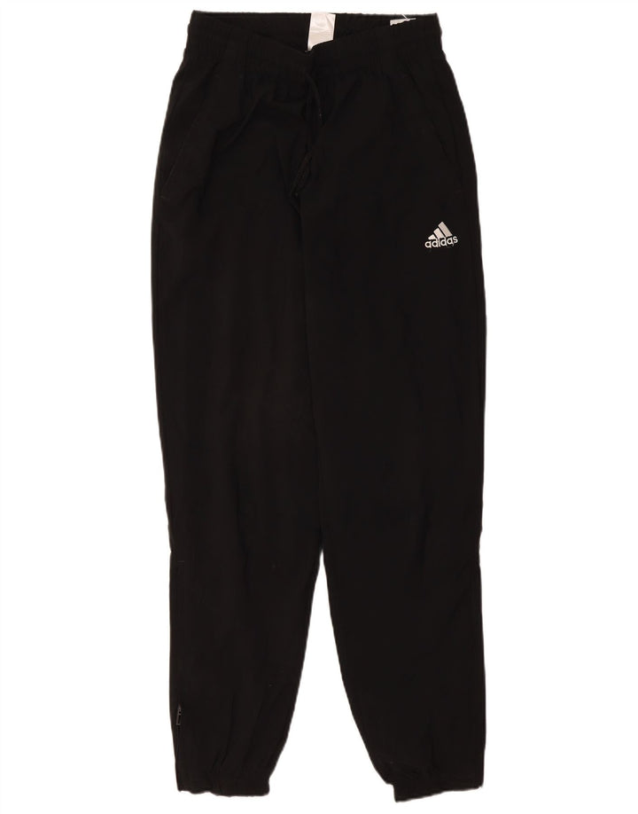 Adidas Mens Treino Calças Joggers Pequeno Poliéster Preto