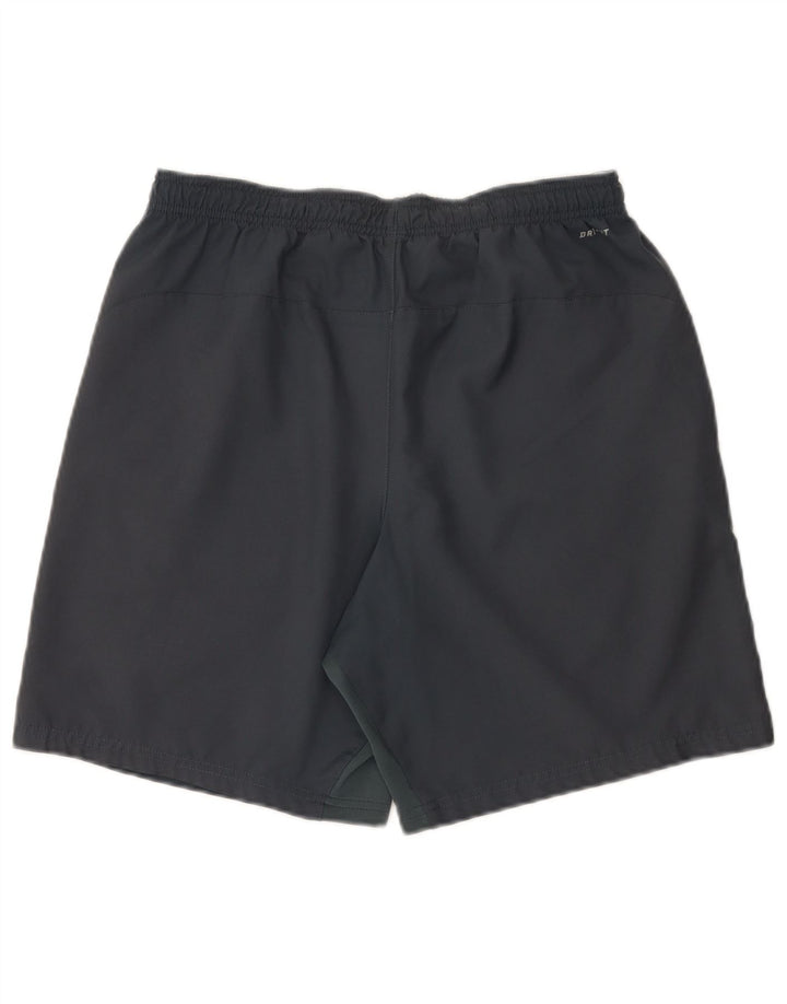 Shorts esportivos masculinos Nike cinza médio