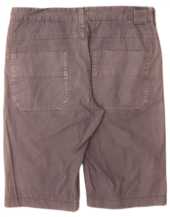 Shorts cargo masculino Murphy & Nye W34 grande algodão cinza