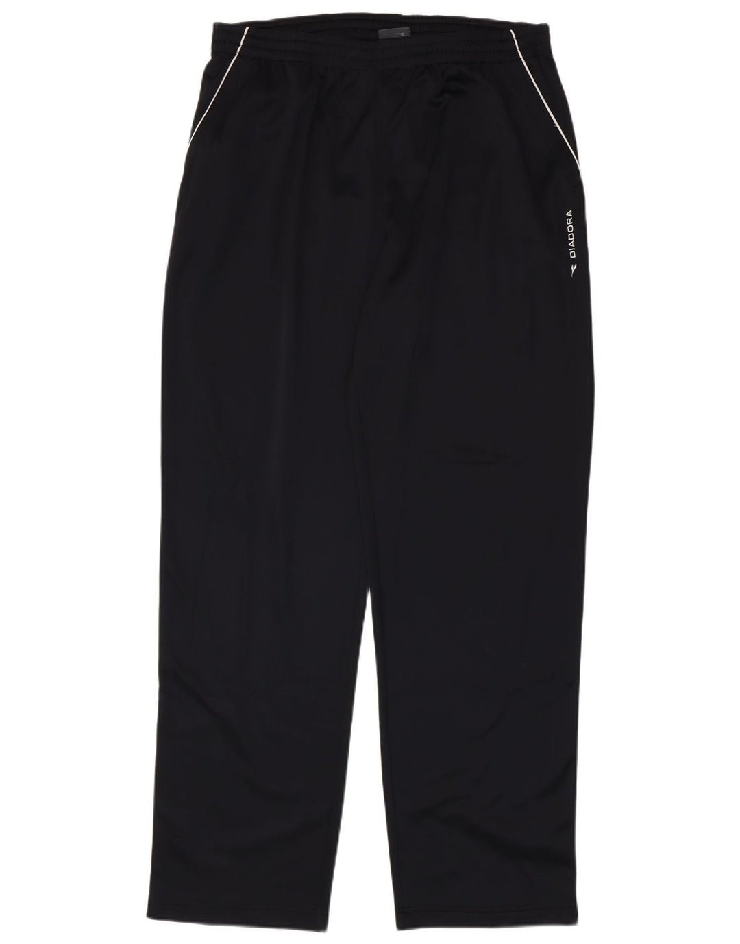 Calça de treino masculina DIADORA UK 46 XL poliéster preto