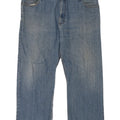 Calça jeans reta masculina Marks & Spencer Blue Harbor W44 L29 algodão