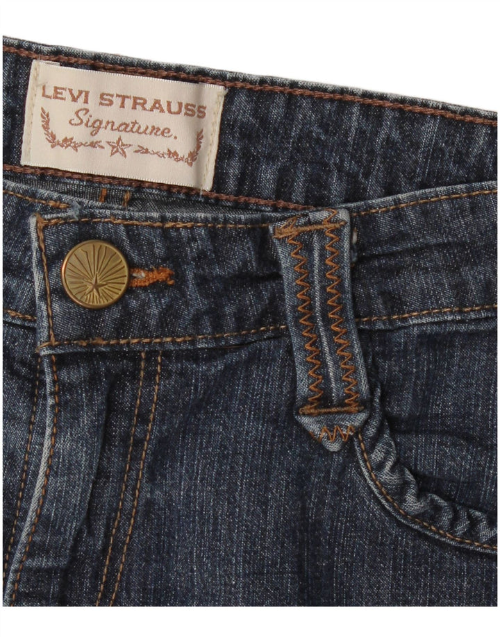 Shorts jeans femininos exclusivos da LEVI'S W32 grande azul