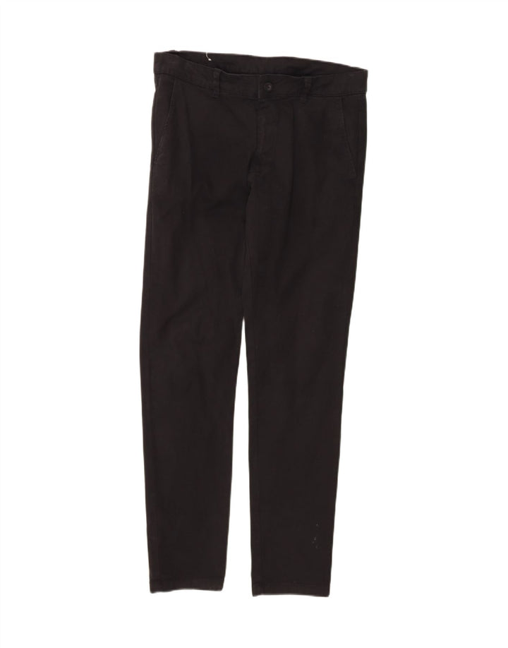 ZARA Mens Slim Chino Trousers W31 L30 Black Cotton Vintage Zara and Second-Hand Zara from Messina Hembry 