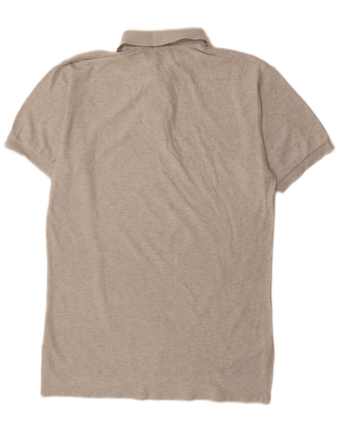Camisa polo masculina Polo Ralph Lauren de algodão cinza médio