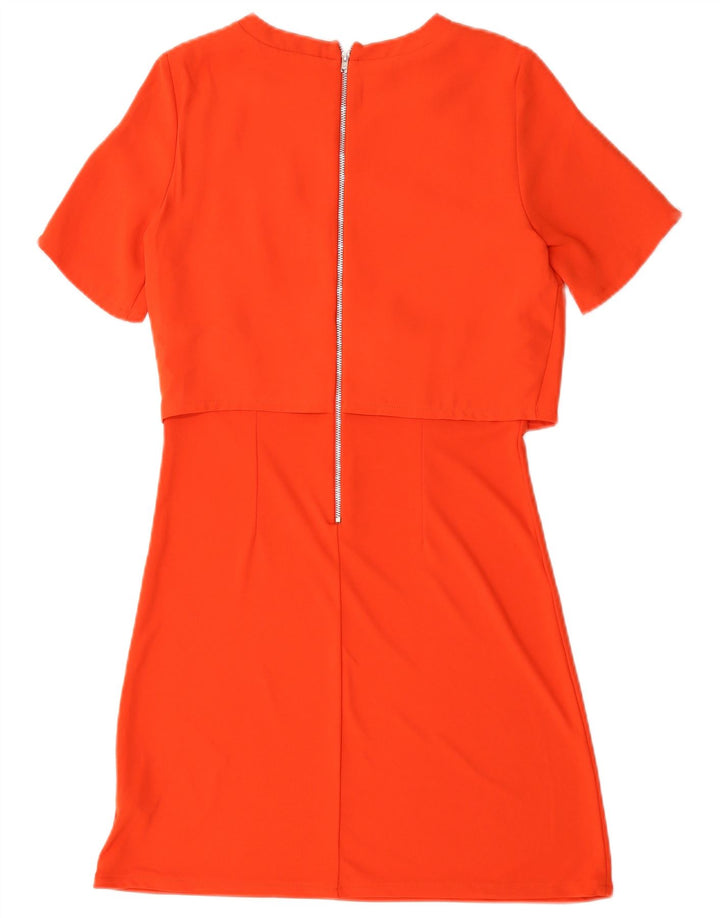 Vestido feminino Oasis A-Line UK 6 XS poliéster vermelho