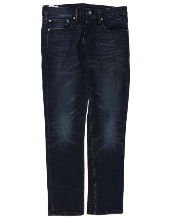 Calça jeans masculina Levi's 511 Tapered Slim W34 L32 azul marinho algodão