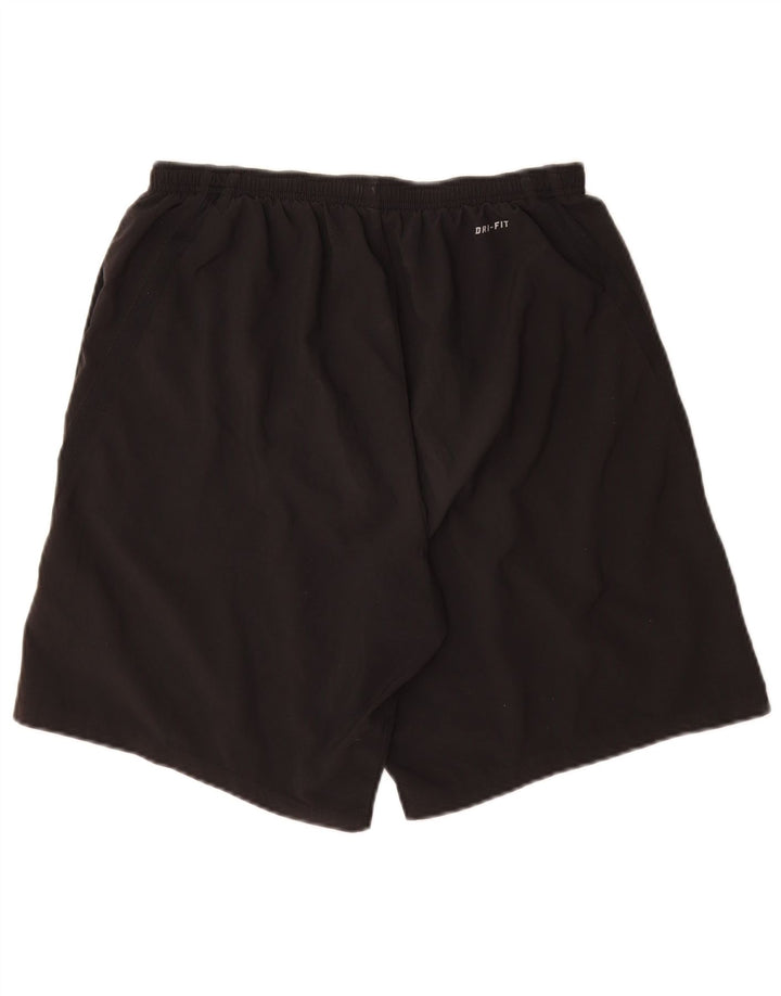 Nike Mens Dri Fit Sport Shorts Médio Preto Poliéster