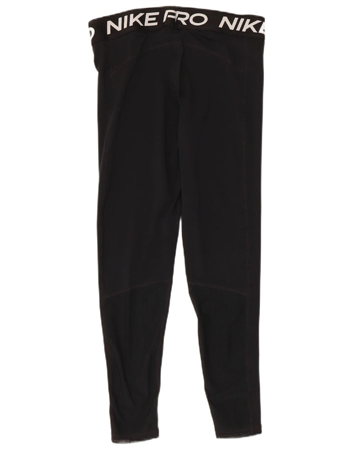 Leggings Nike Dri Fit Graphic Femininas Grandes Poliéster Preto