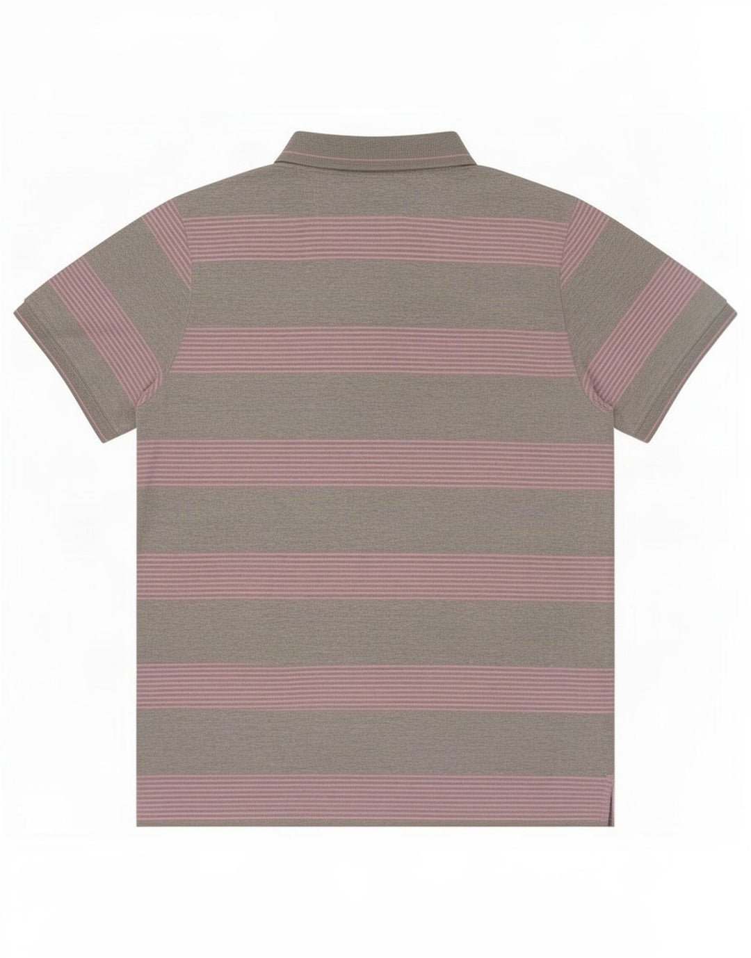 Camisa polo masculina Champion listrada cinza médio