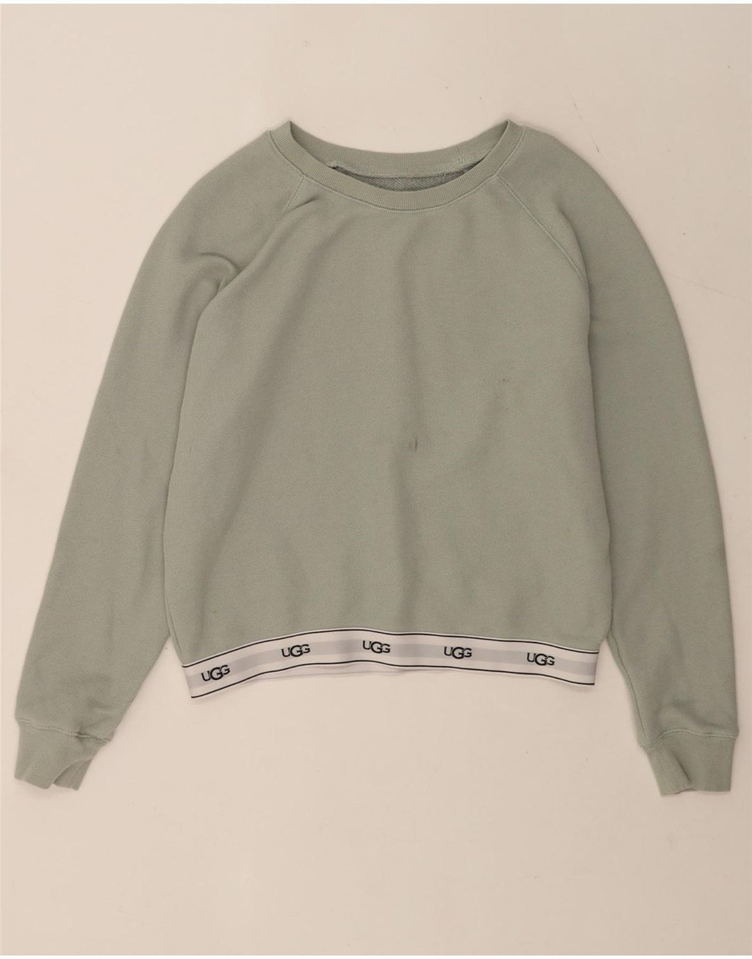 Fato de treino feminino UGG gráfico oversized completo Reino Unido 14 bloco colorido verde médio