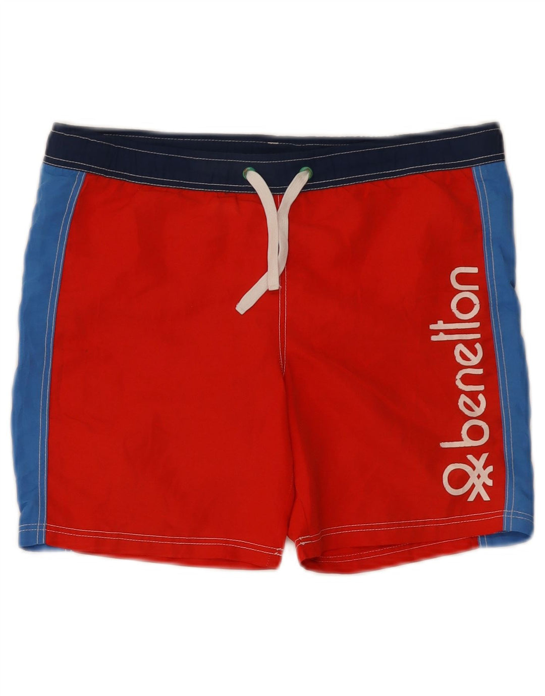 Benetton Boys Graphic Cami Top 10-11 Anos XL Vermelho Colorblock Poliéster
