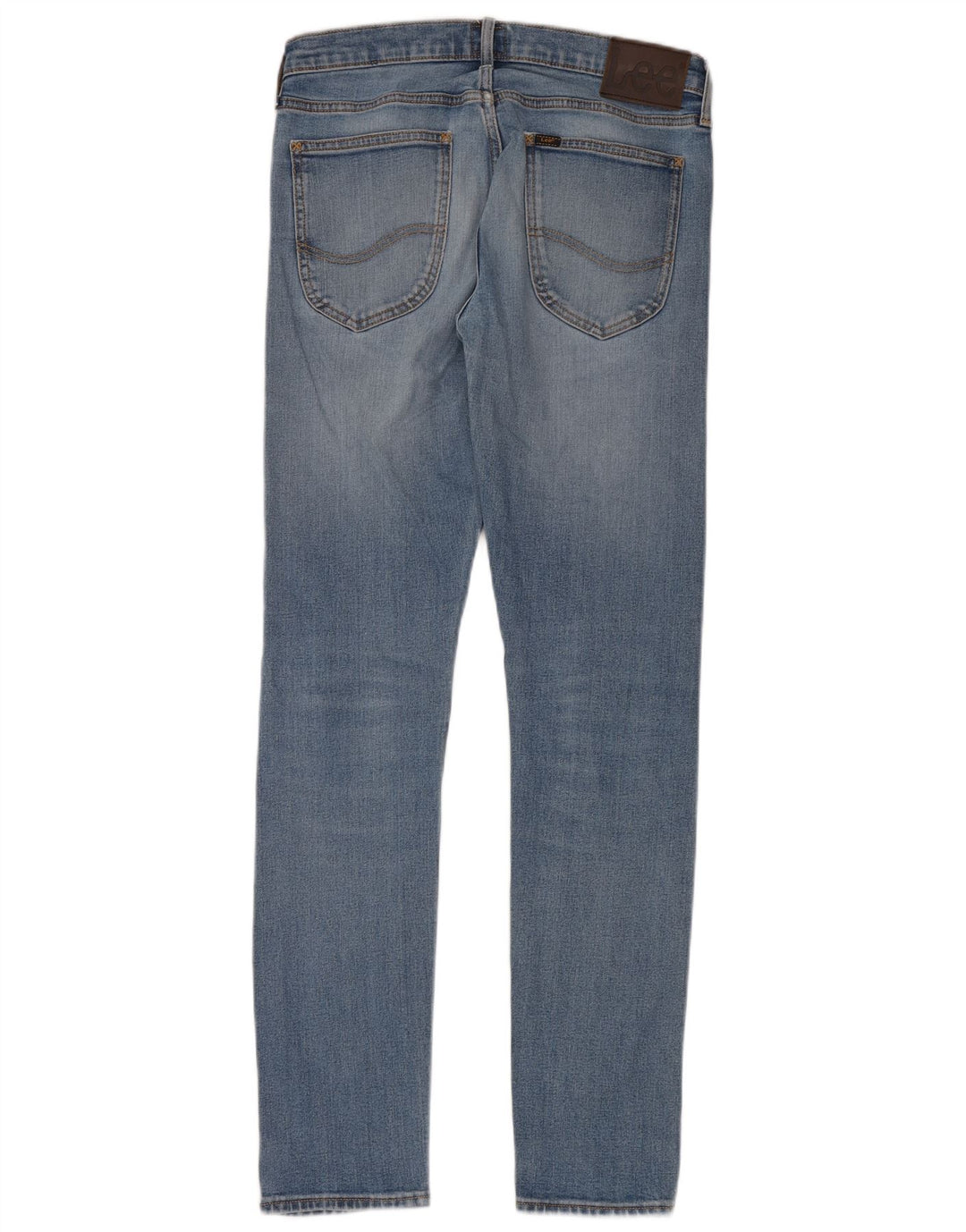 Lee Mens Luke Tapered Jeans Slim W31 L34 Azul Algodão