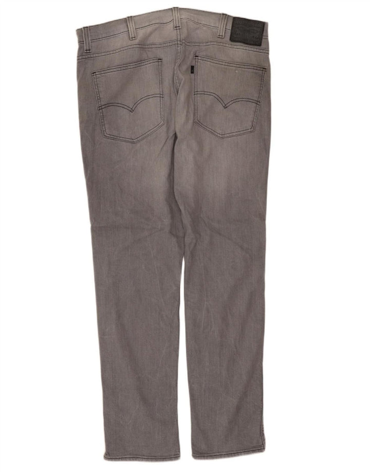 Calça Jeans Levis 511 Slim Masculina W38 L32 Cinza Algodão