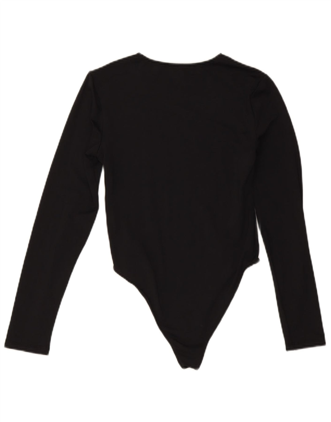 Macacão feminino de manga comprida Zara UK 12 médio preto poliamida