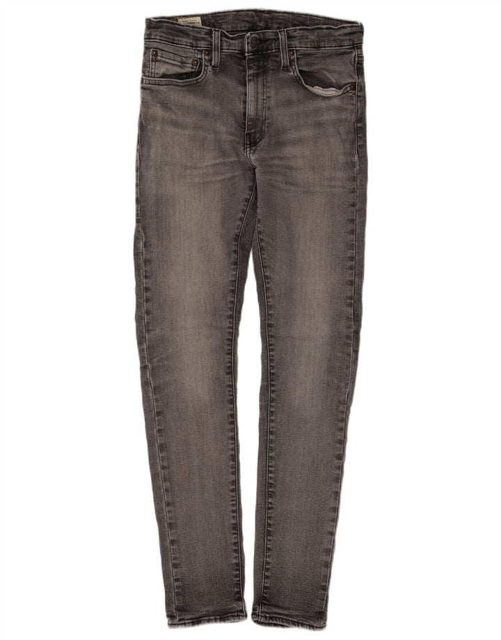 Jeans skinny feminino LEVI'S W32 L32 algodão cinza