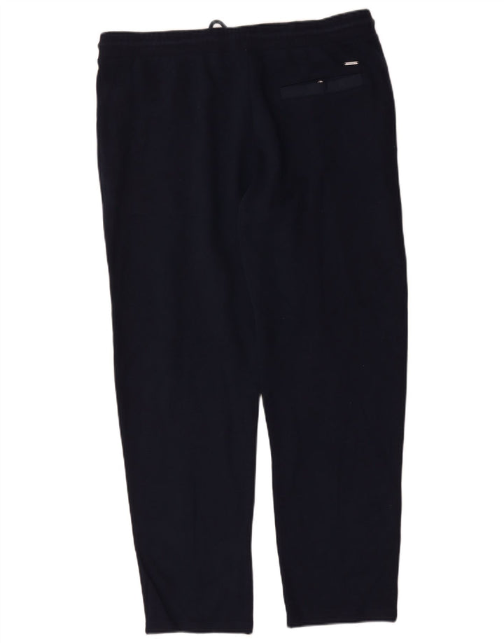 Calças de treino masculinas Autograph UK 16 poliéster azul marinho grande