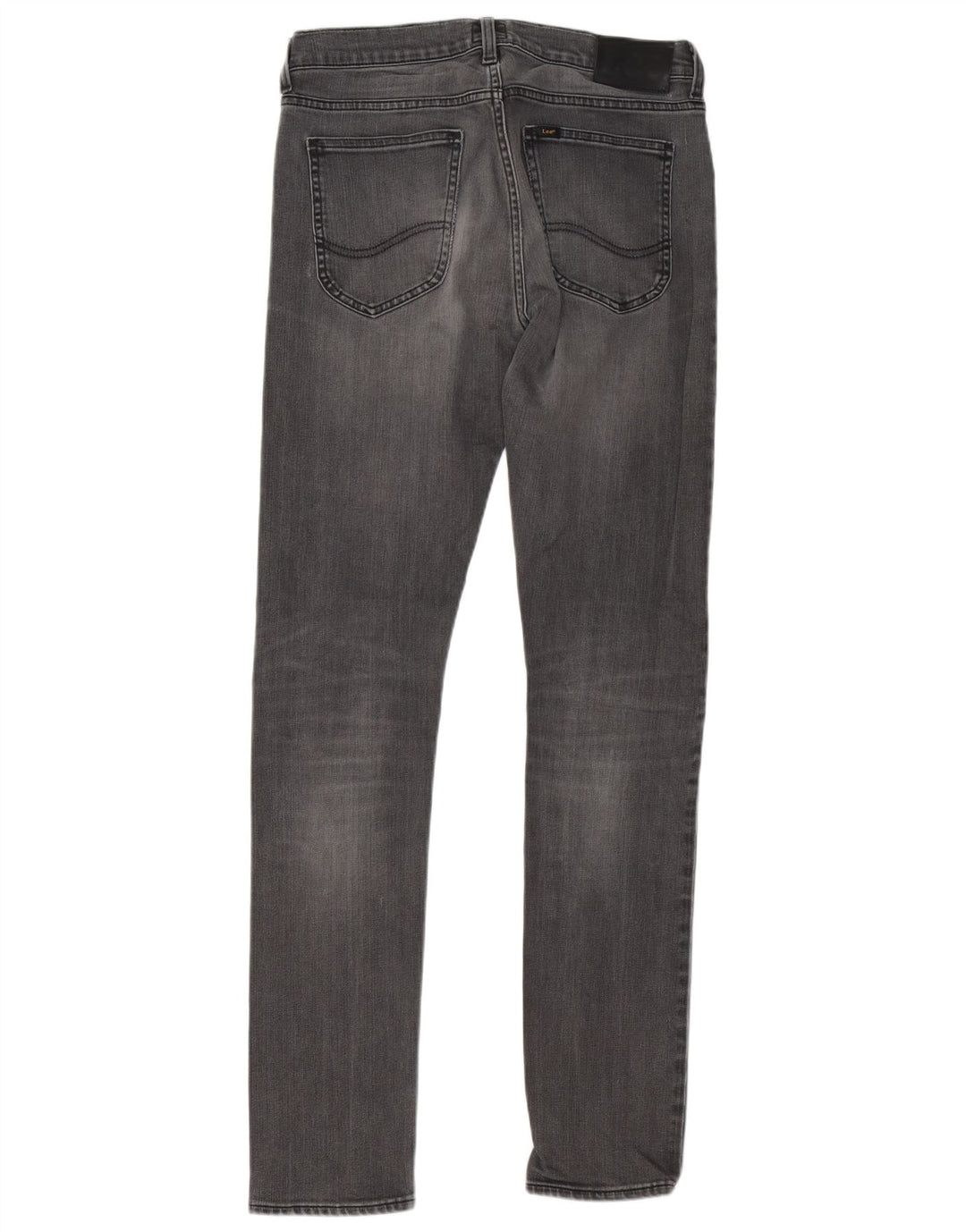 Lee Womens Luke Slim Jeans W30 L34 Cinza Algodão