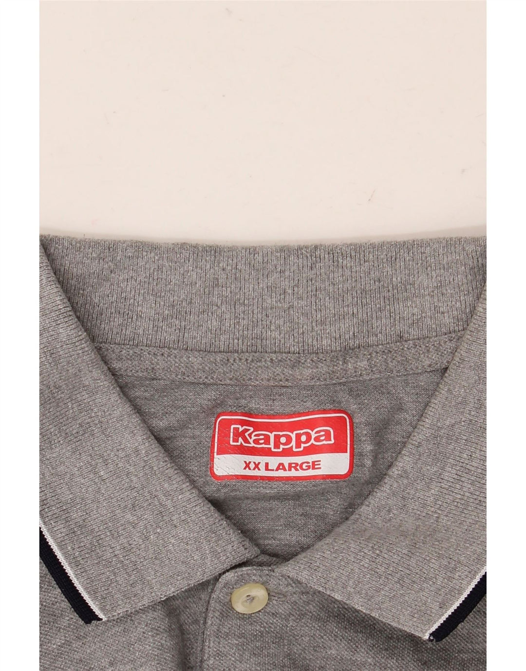 Camisa polo masculina KAPPA 2XL cinza