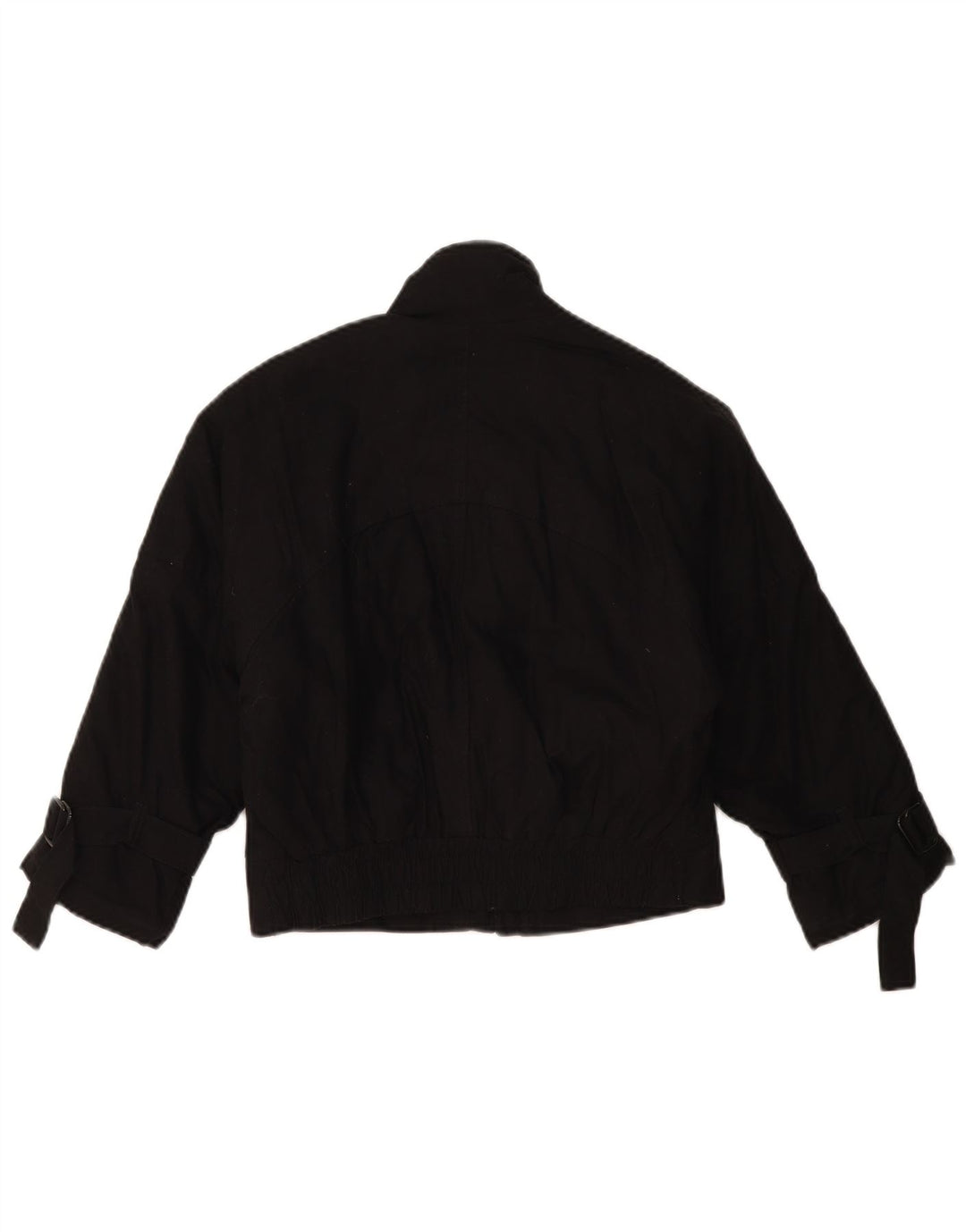 Jaqueta bomber vintage masculina 11-12 anos preta