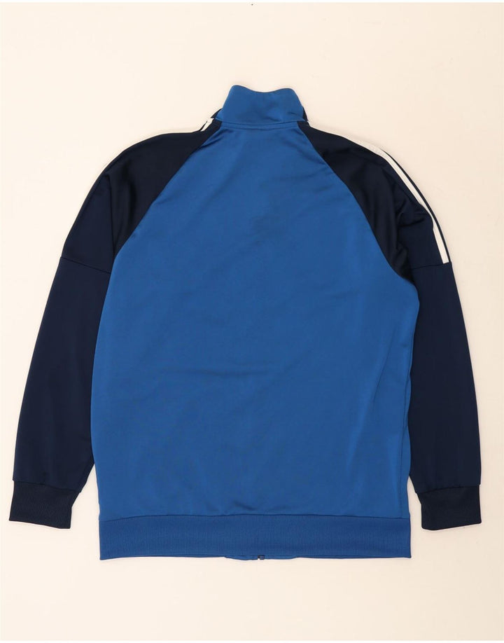 Adidas Mens Tracksuit Top Jacket UK 44/46 Grande Azul Colorblock Poliéster