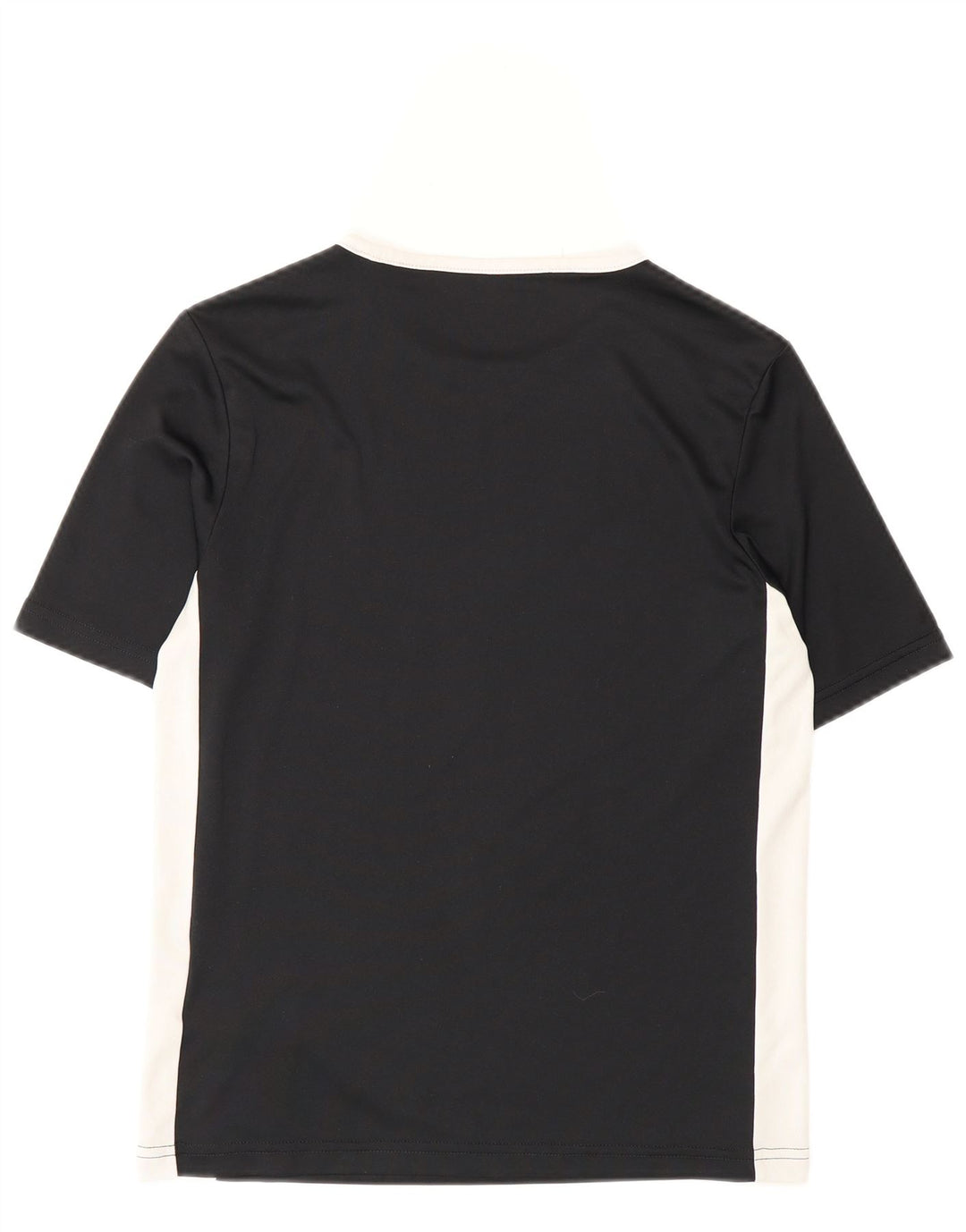 Camiseta Adidas Meninos Top 11-12 Anos Médio Preto Colorblock Poliéster